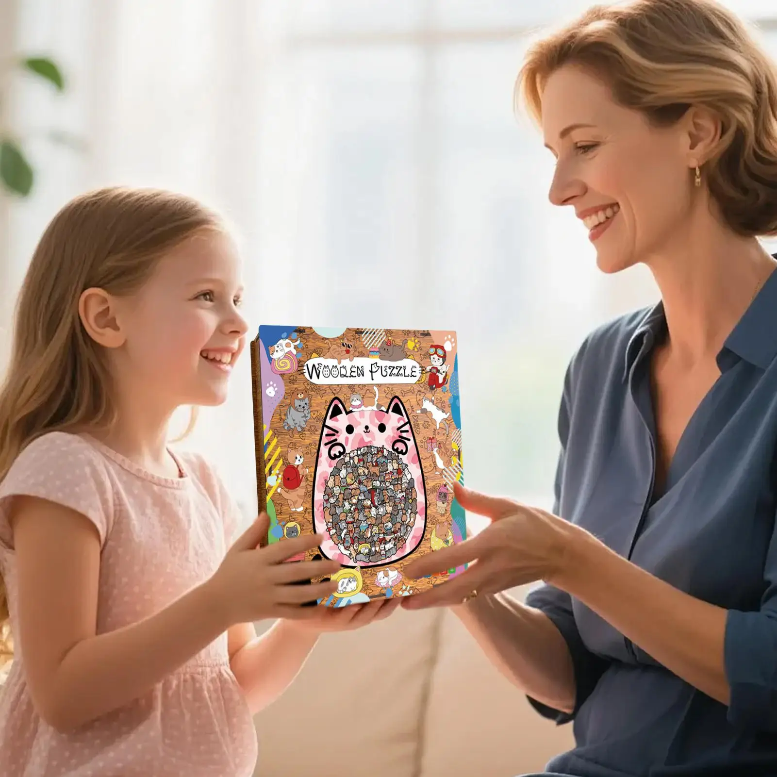 

Деревянные игрушки-пазлы, взаимодействие родителей и детей, игрушка для раннего образования, деревянные пазлы с животными для женщин, детей, сына, дочки, подростков