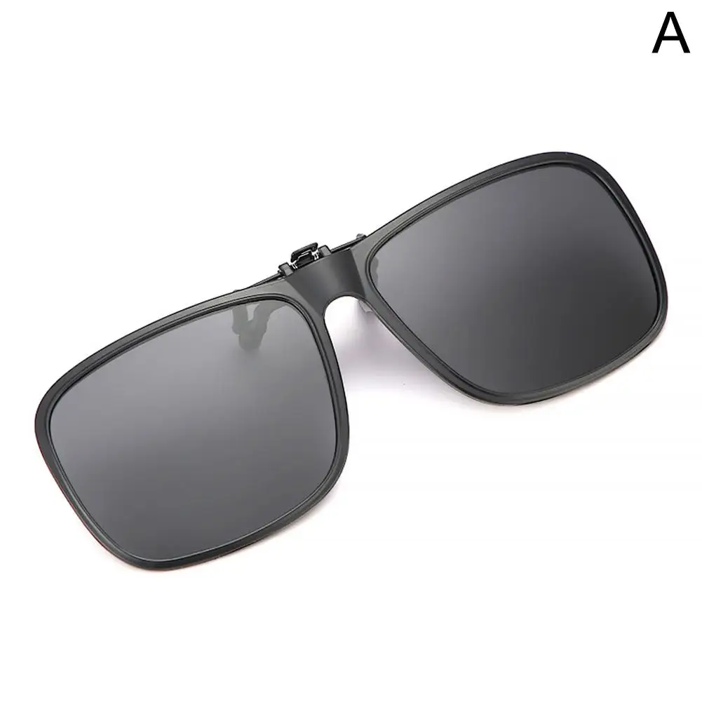 Unisex Polarized Clip On Driving Glasses Sunglasses Day Vision UV400 Lens Driving Night Vision Riding Sunglasses Clip