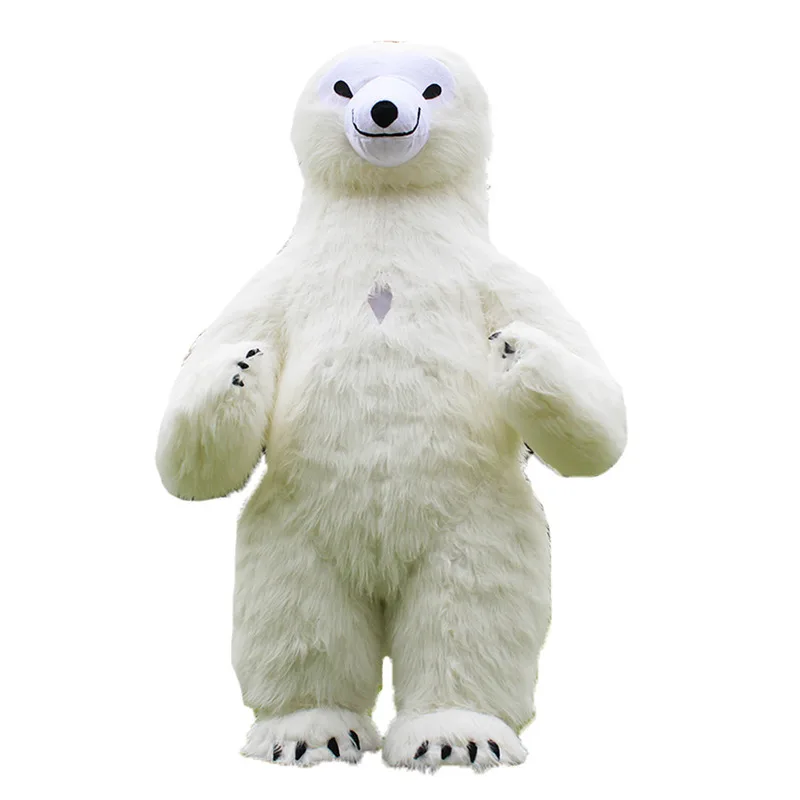 

New Hot Inflatable Polar Bear Costume Cosplay Cloth for Advertising 3M Tall Customize for Adult Suitable 1.7m To 1.8m Halloween