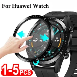 Soft Glass Protective Film for Huawei Watch GT 2 3 Pro Runner ES huawei bnad Fit 2 Full Screen Protector for Honor Watch Magic 2