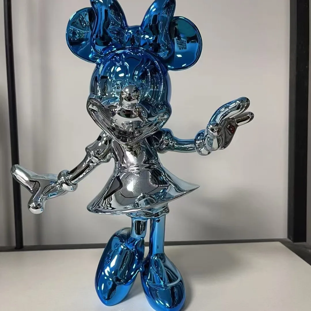 Disney Welkom Galvaniserende Mickey Minnie Pop Creatieve Luxe Cartoon Decoraties Trend Ornamenten Speelgoed Vakantie Kerstcadeau