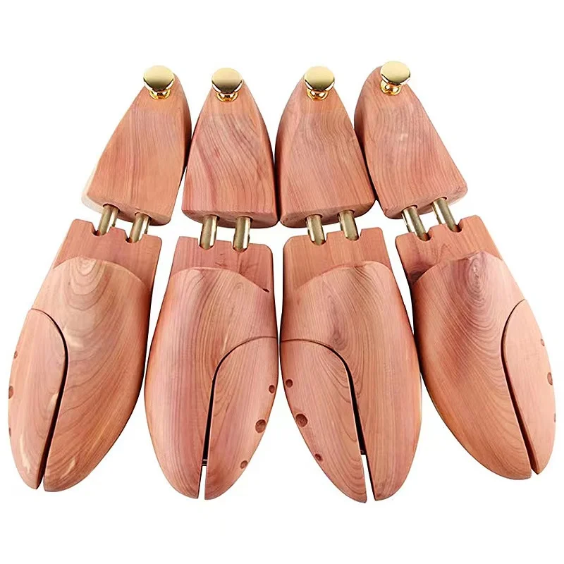 FamtiYard 2Pcs Shoe Stretcher Shoes Tree Shaper Rack Adjustable Wooden Pumps Boots Expander Trees Size S/M/L For Women Man