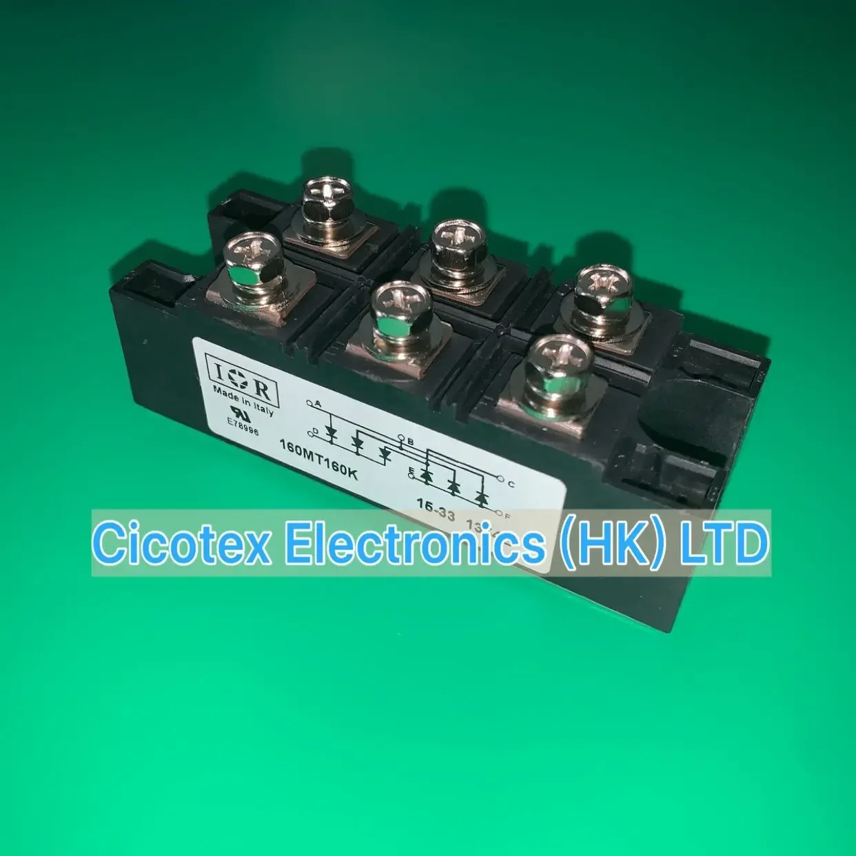 160MT160K PBF Module 160MT160 K IGBT IC BRIDGE 3PH 160A 1600V MTK 160MT160KPBF 160MT 160K 160 MT160K