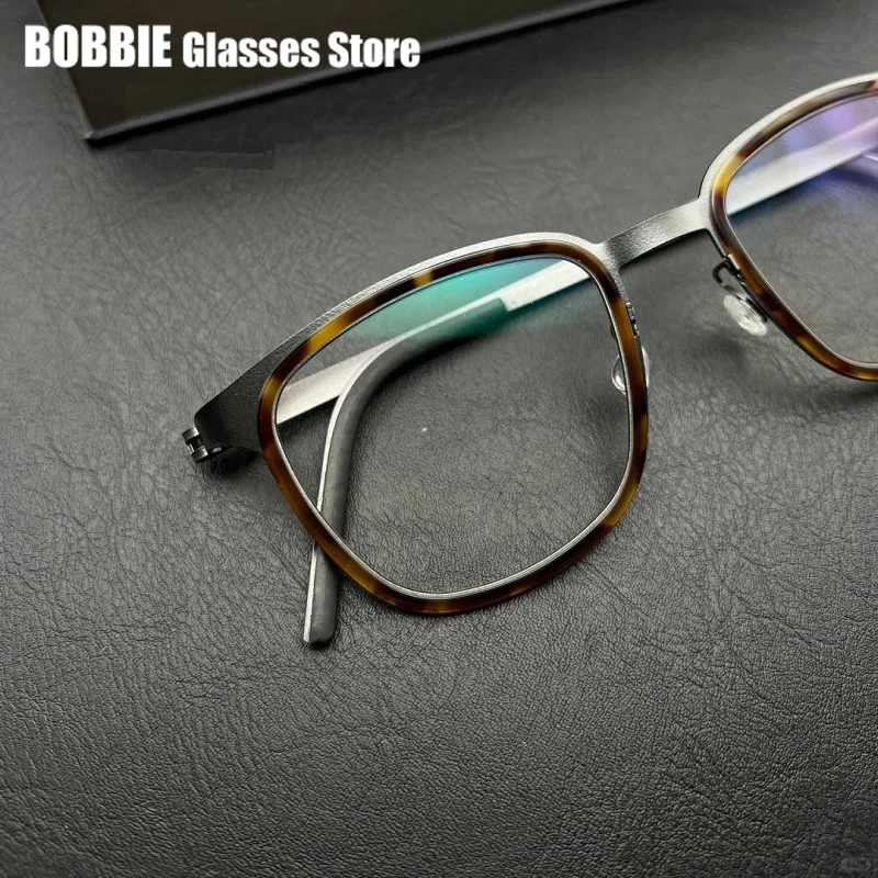 High Quality Denmark Brand Design Titanium Acetate Glasses Frames Men Women Light Optical Eyeglasses Eyewear Ocluos Spectacles