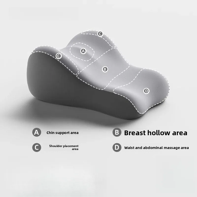 1pcs Bed Rest Pillow for Sleeping, Pregnancy & Leg Elevation - Ergonomic Memory Foam Cushion Sleep Assisted Leg Pillow