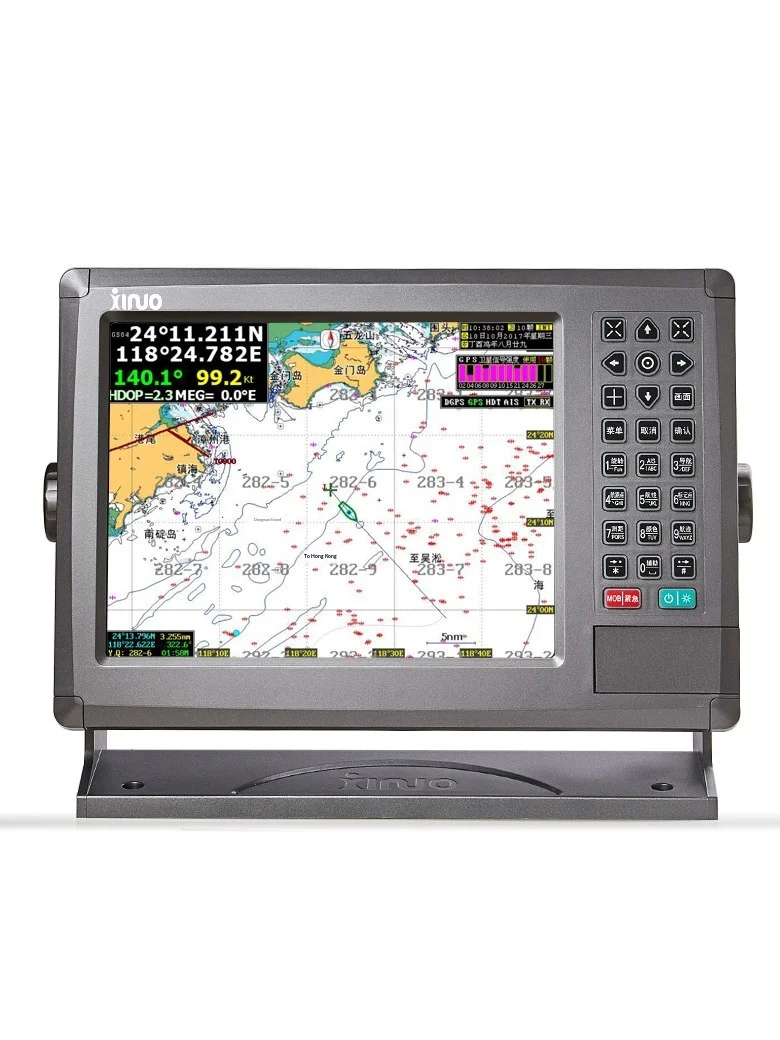 

Marine GPS Navigator Fish Finder Original New XF-1069GF Three-in-one 10-inch Chart Plotter Boat Use China