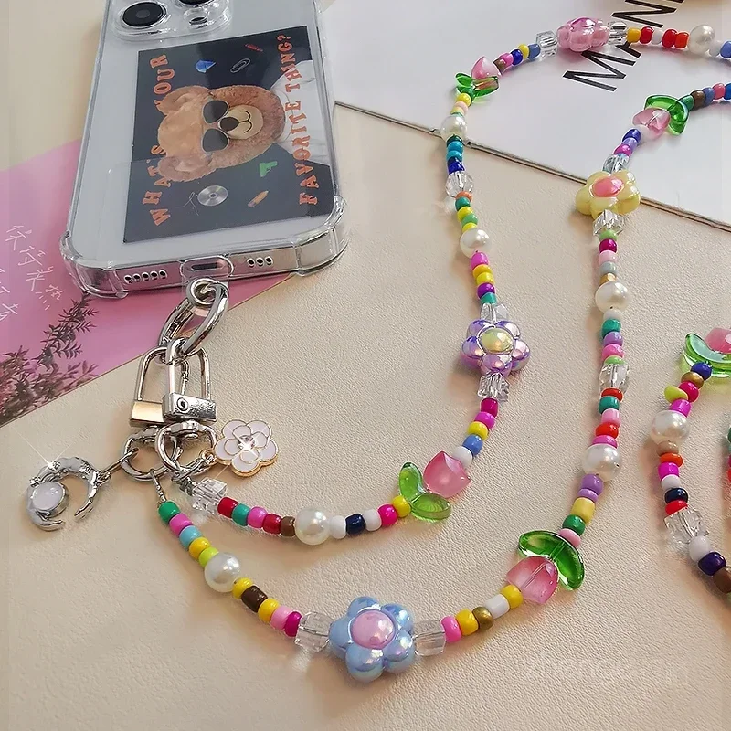 

Женская Длинная цепочка с бусинами, со съемной пряжкой