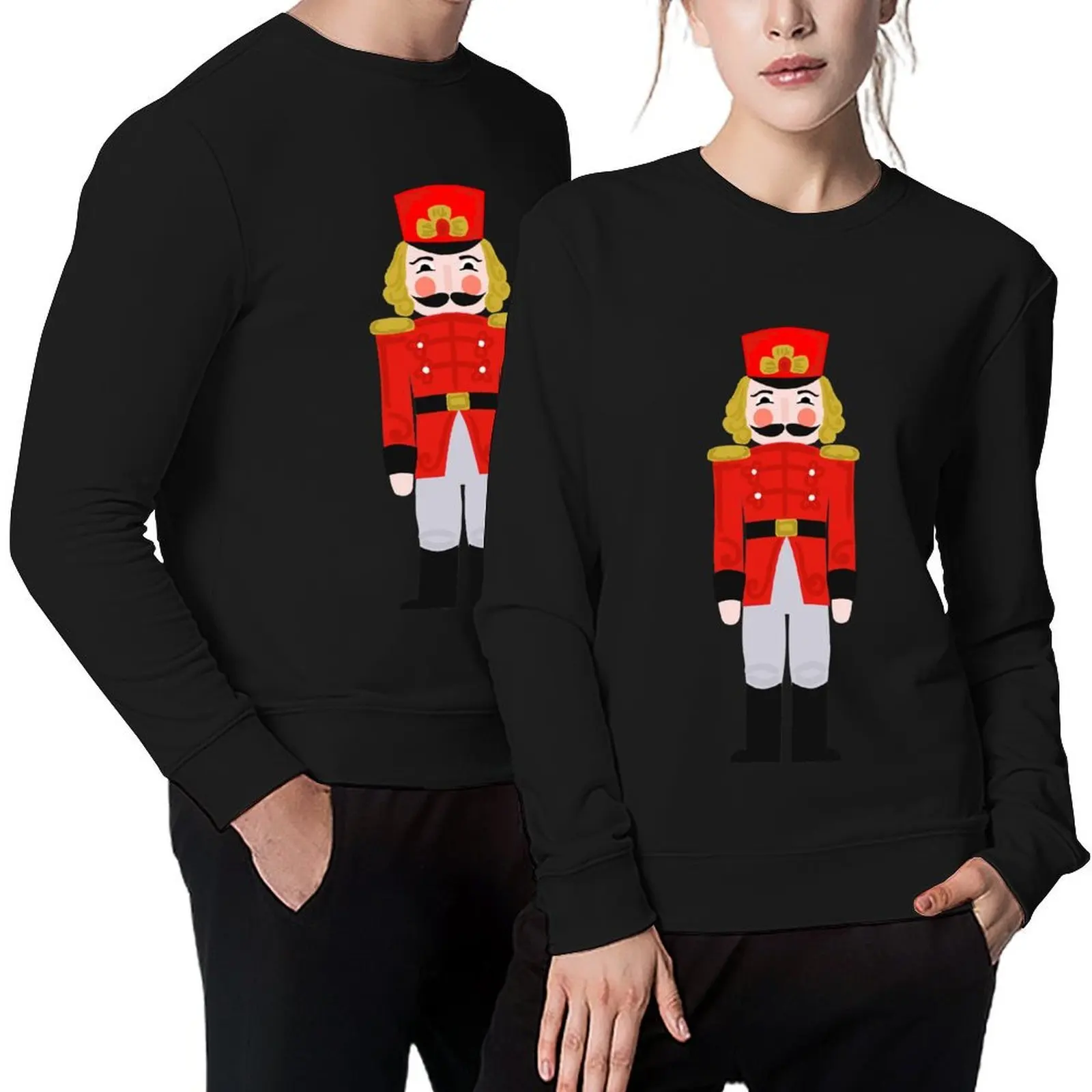 

Nutcracker Soldier Pullover men's sweat-shirt set men's coat mens clothing blouse sweatshirt for men