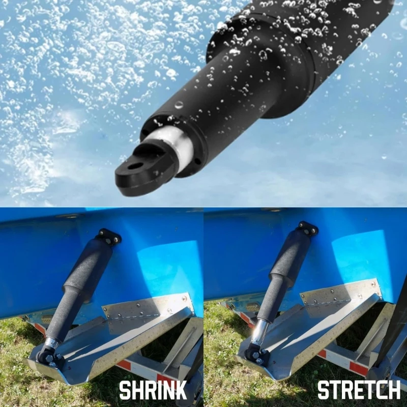 Actuator Trim Tabs 15057-001 20402-001 101XD-4 for 2009 to Present Air Boat Trim Tab Actuator for Lenco Marine Actuators