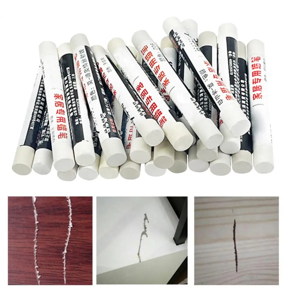 11CM Houten Meubels Kras Reparatie Krijt Houten Vloer Laminaat Tafel Bureau Krassen Touch-Up Verf Pen Wax vulmiddel Stopverf Stok