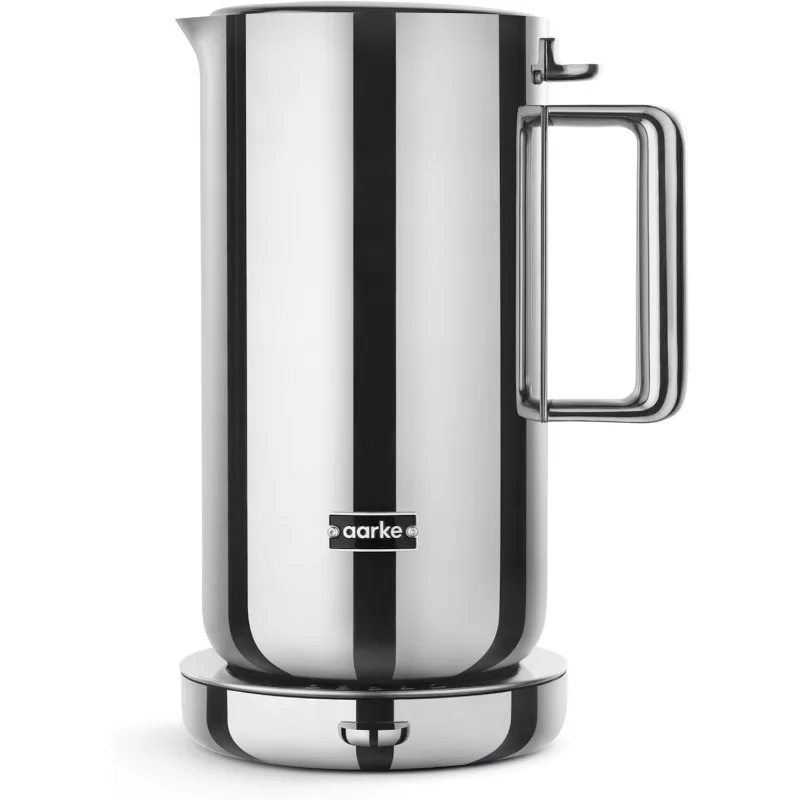 Kettle | Stainless Steel Hot Water Kettle | 360° Swivel Base | 1.2L / 5 Cups - Steel