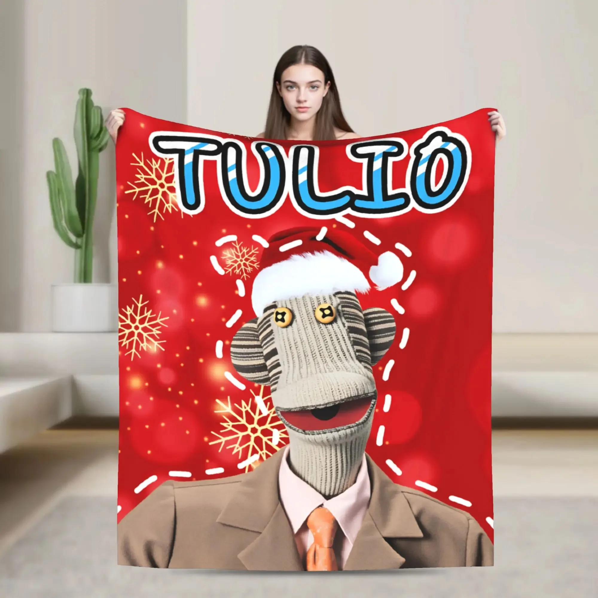 

Juanin 31 Minutes Christmas Soft Warm Blanket Decorative Plush Bedding Throws Aesthetic Living Room Flannel Bedspread Sofa Bed