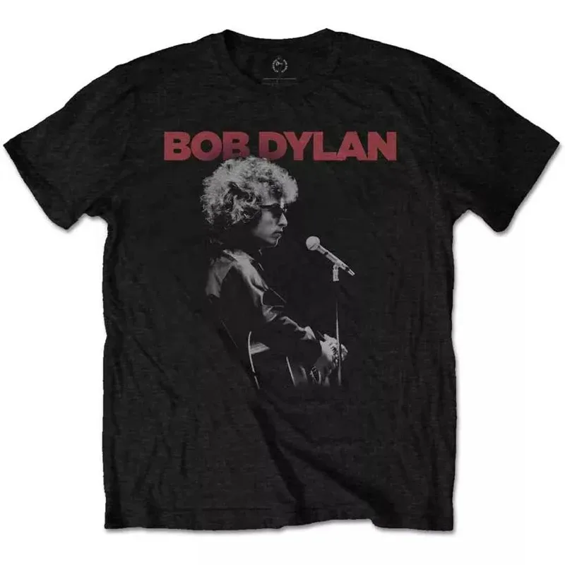 Camiseta con Estampado de Póster del Álbum Clásico de Bob Dylan, en Oferta, para Hombre y Mujer, Estilo Retro, Cuello Redondo, Algodón, Verano, Talla Grande, Estilo Harajuku Y2K