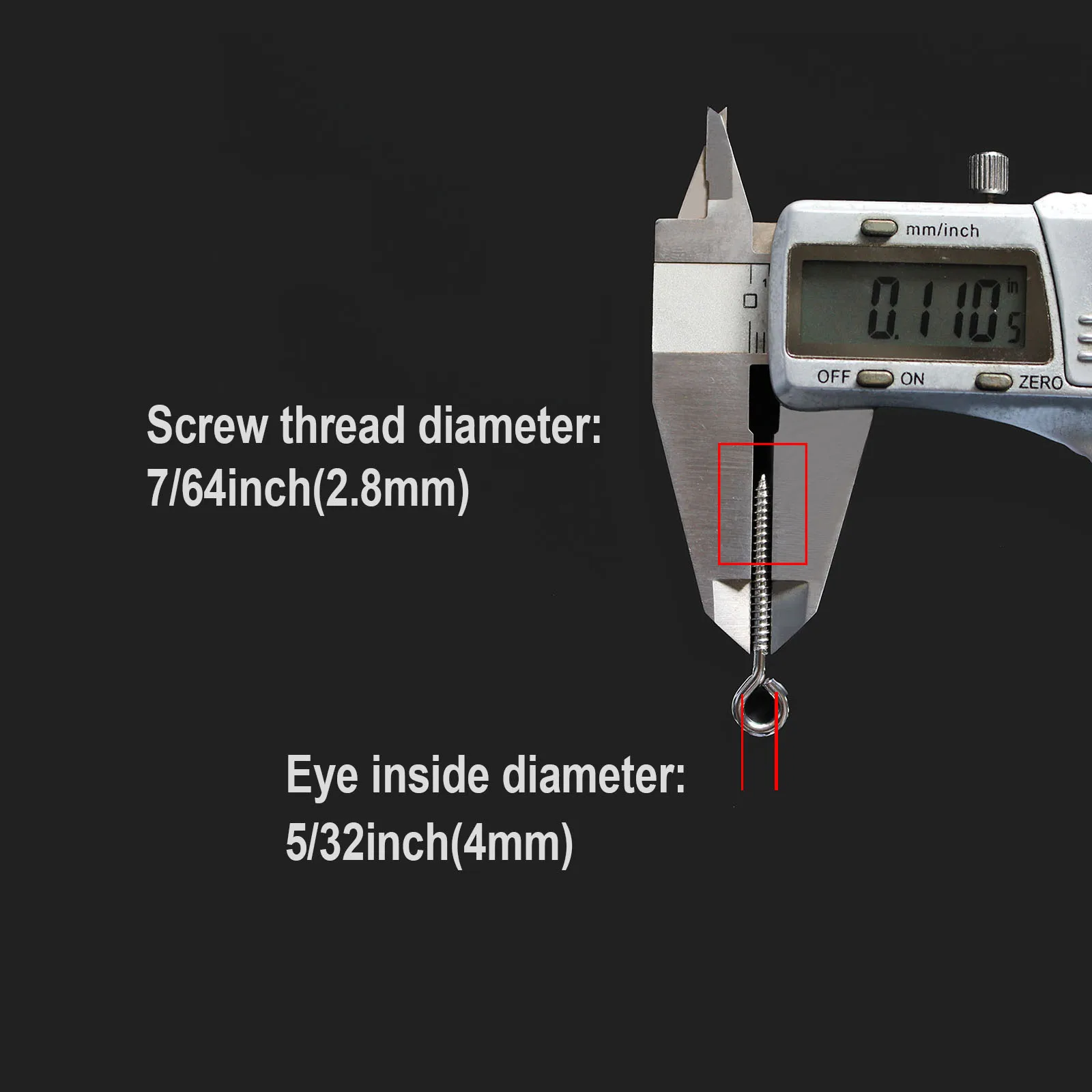 Tigofly 50 قطعة 1.46 بوصة 37 مللي متر مسامير كبيرة الفولاذ المقاوم للصدأ التوصيل الأجهزة رعشة الطعوم إغراء صنع DIY بها بنفسك الصيد إغراء