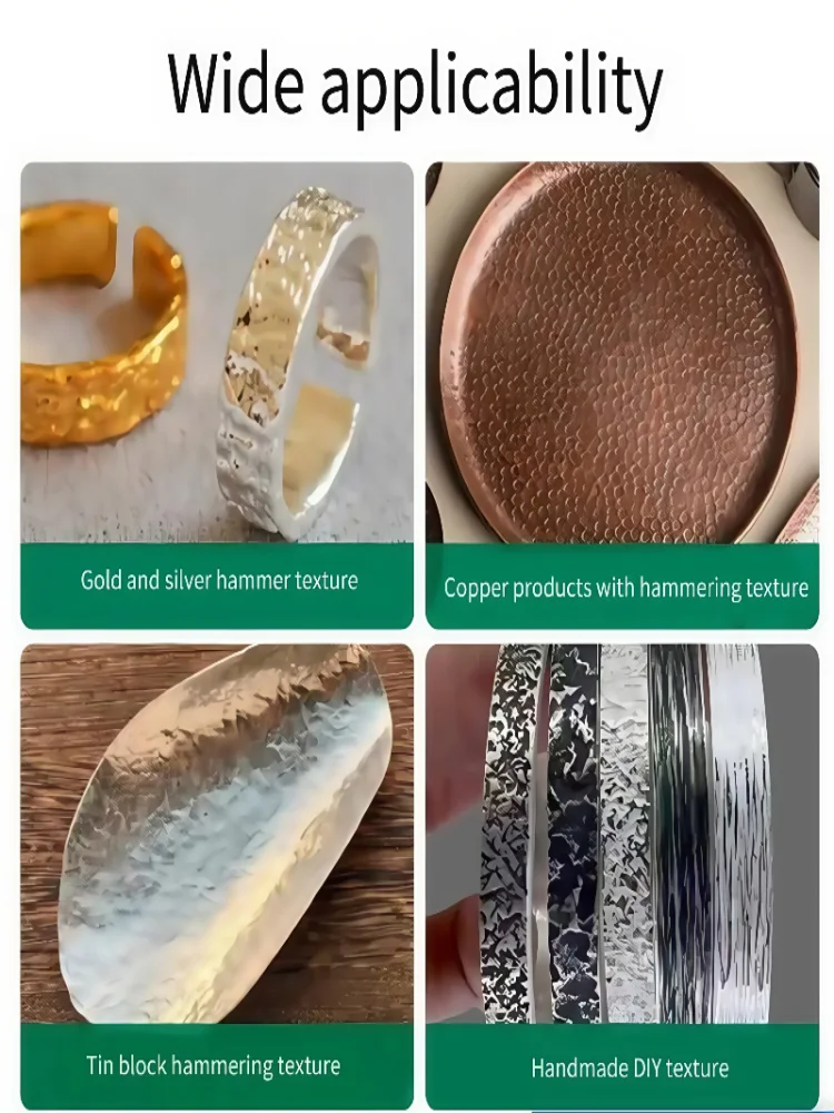 9x9 مللي متر الملمس ختم معدني جولة مربع مجوهرات ختم لكمة ل الرجعية سوار حلقة صنع أداة DIY بها بنفسك #3