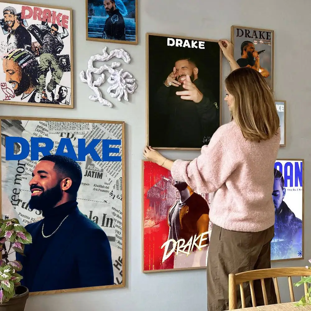 Drake Music Album Cover Classic Vintage Posters HD Quality Wall Art Retro Posters For Home Room Wall Decor