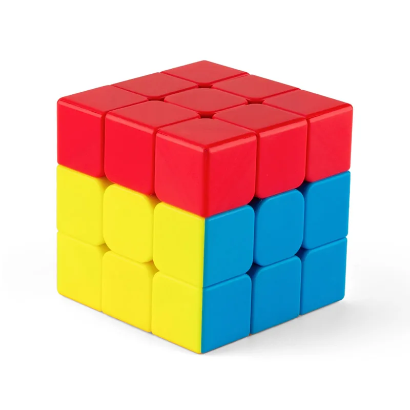 FanXin Enlightenment 3x3x3 Magic Cube Unicorn/Chips/Red Hat Speed Puzzle Kindergarten Elementary Education Toys For Children