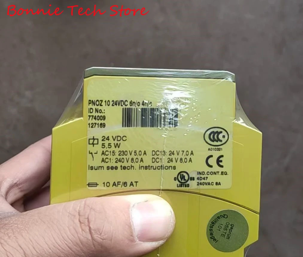 Relés de seguridad 774009 para PILZ PNOZ x-safety, PNOZ 10 24VDC 6n/o 4n/c