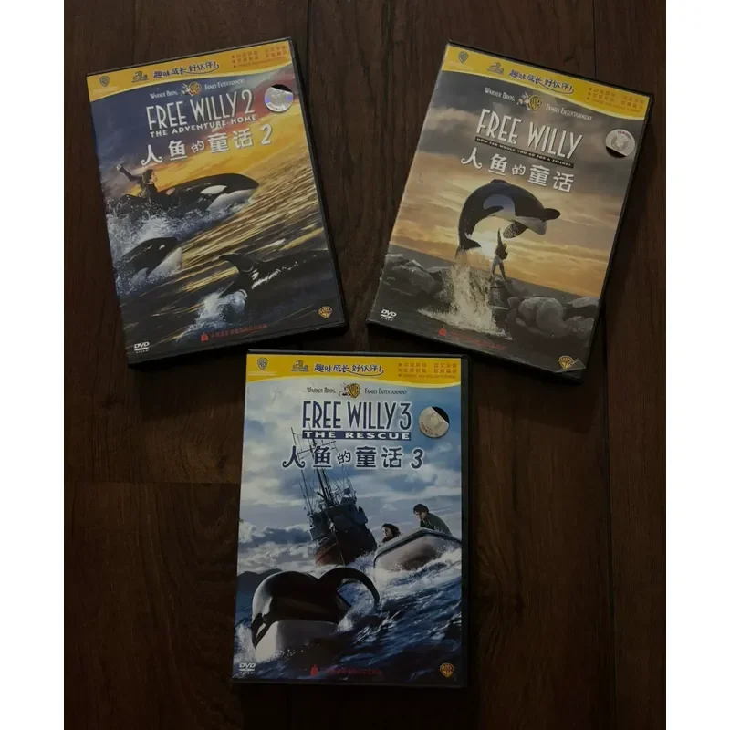 Mermaid Fairy Tales DVD Set of 3 Discs Joint Sale