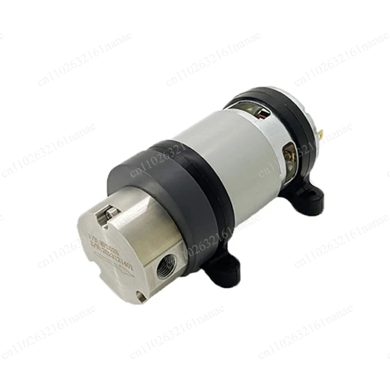 

025 Self-Priming Micro Gear Pump, Low Flow Liquid Metering Pump 24V for Dispensing Equipment