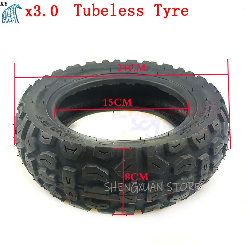 

10x3.0 10x3.00 electric scooter Tubeless tire 10*3.0 scooter vacuum off-road tyre 10 inch widening and thickening tire