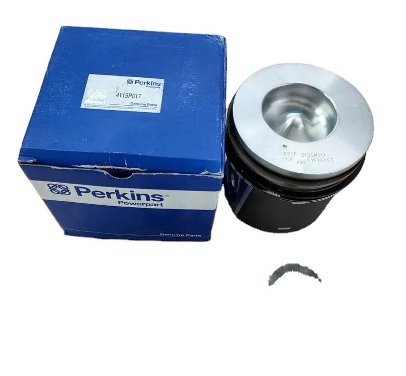 T426388 4115P017 3135M117 genuine engine piston and piston ring kit for  Perkins 1104C-44T 1104C original  engine parts