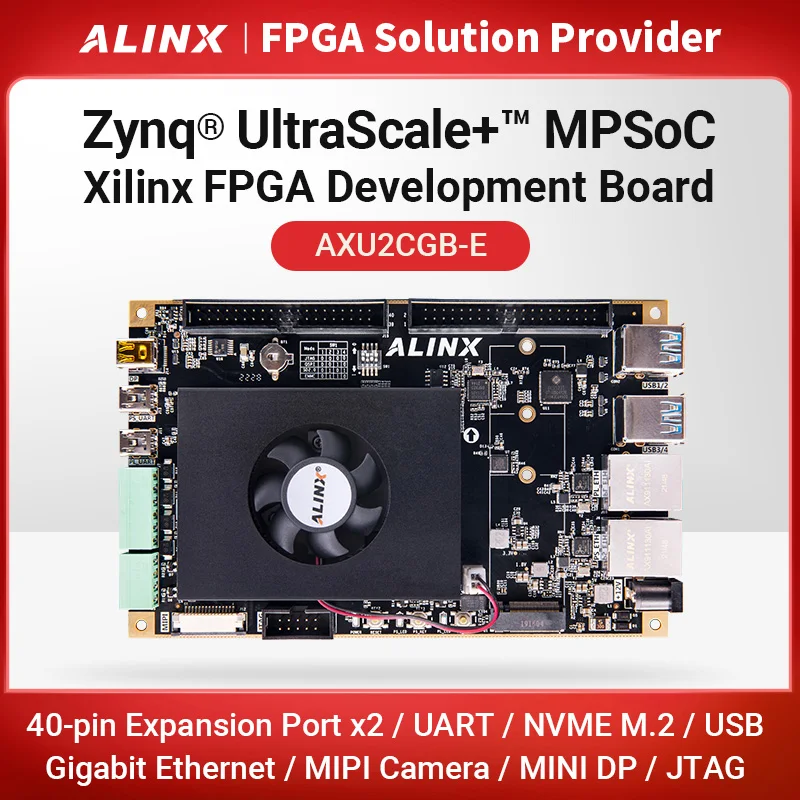 

Alinx Xilinx Zynq UltraScale + MPSoC FPGA плата разработки AXU2CGB-E XCZU2CG