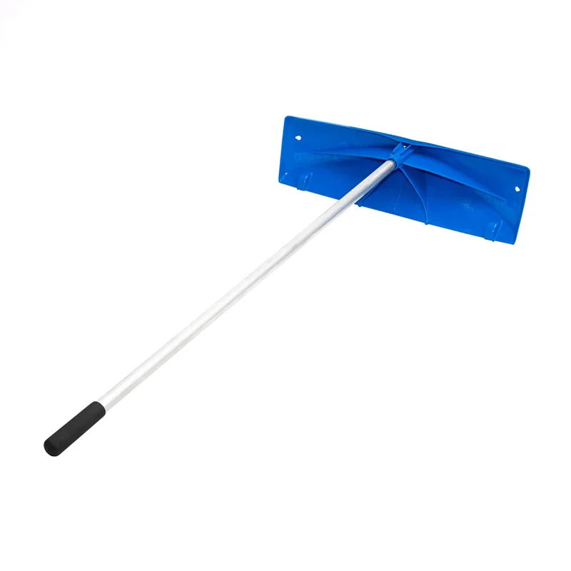 Labor-saving wheeled roof roof push snow shovel roof  scraping plastic push adjustable snow rake
