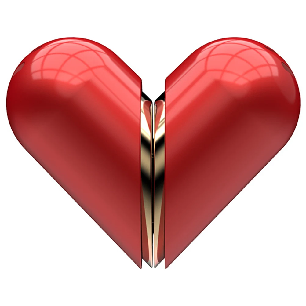 

1Set Red Heart Shape Car Aromatherapy Diffuser Air Freshener Essential Oil Accessory For Auto Interior Scented Fragrance