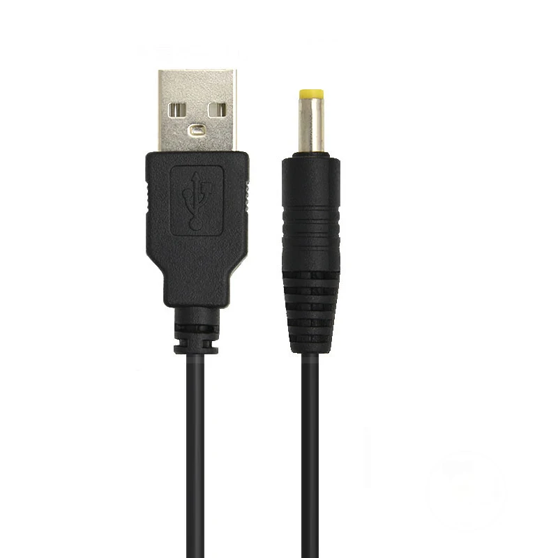 1m 5V USB A do DC kabel do ładowania przewód zasilający dla Sony PSP 1000/2000/3000 kabel do ładowania USB ładowania danych kabel do Sony
