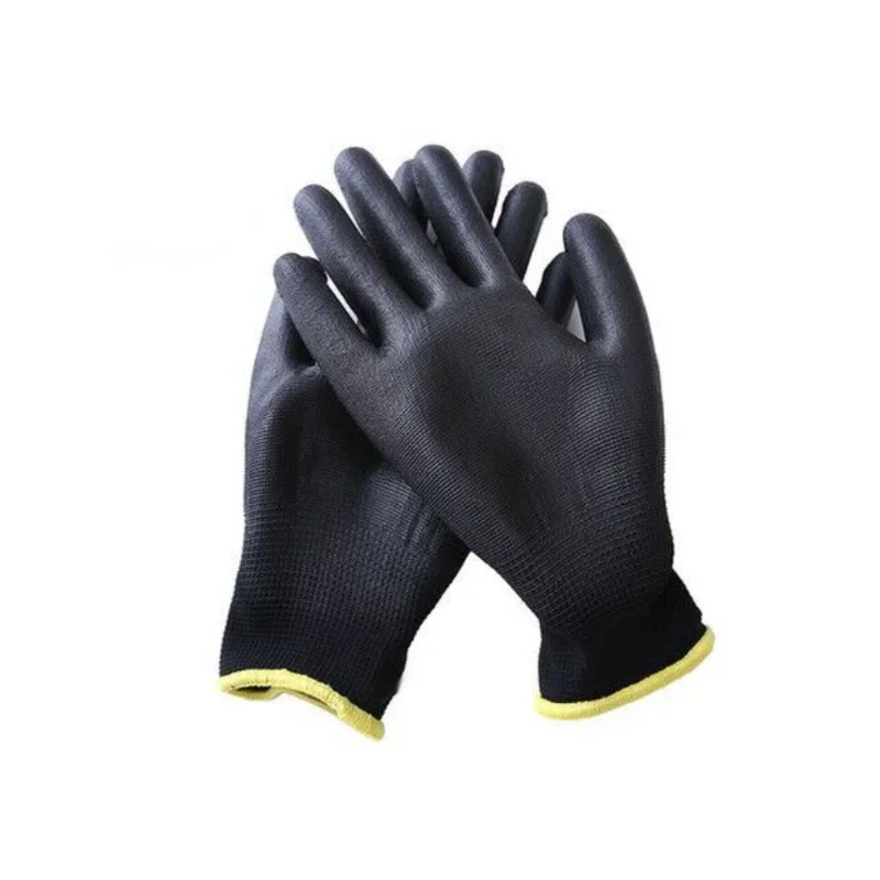 

12 Pairs of Safety Coated Work Gloves, PU Gloves and Palm Coated Mechanical Work Gloves