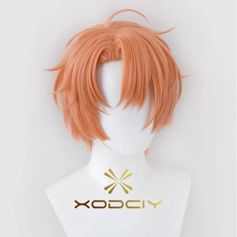 IZUMI-Peluca de Cosplay MITSUKI IDOLiSH7, cabello sintético resistente al calor para fiesta de Halloween, juego de rol, tocado + gorro de peluca