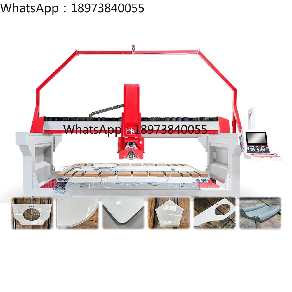 Hongyi Bridge Saw Cutter Machine for Natural Marble and Granite Floor Tiling Granite Tops