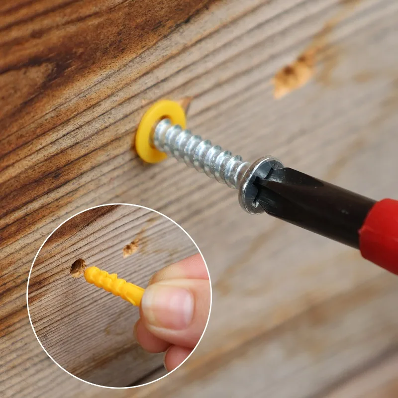 160 قطعة/صندوق أنبوب توسيع معدني مسامير حافر ذاتية المكونات المسمار ل المراسي الجدار الخرساني الأجهزة السحابات البراغي أطقم