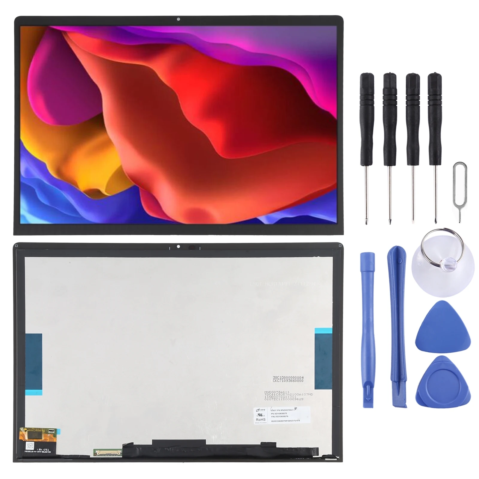 Tested OEM LCD Screen For Lenovo Yoga Pad Pro 2021/Yoga Tab 13 YT-K606F YT-K606M with Digitizer Full Assembly