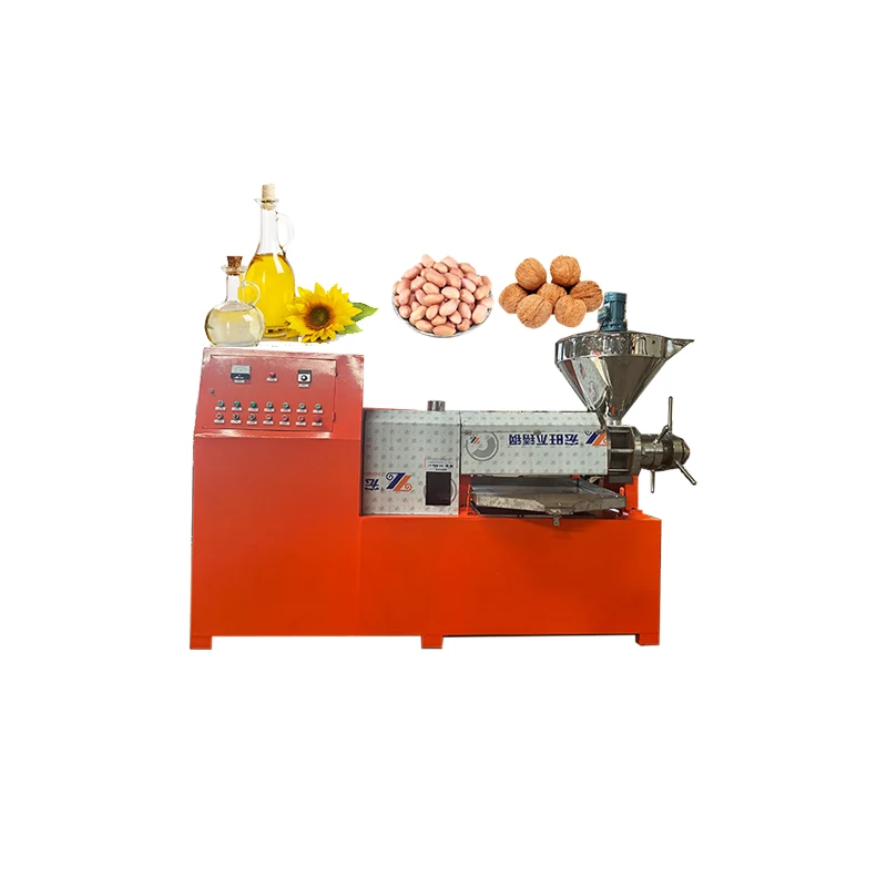 Máquina de prensado de aceite de oliva, lino, coco, sésamo, maní, palma de girasol, 5 toneladas por día, a la venta