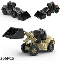 MOC Excavator Cars Model Building Blocks Engineering Series DIY Boys Collection Vehicles Educational Toys Bricks Holiday Gifts