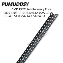20PCS 0603 0805 1206 1210 1812 0.1A 0.2A 0.25A 0.35A 0.5A 0.75A 1A 1.5A 2A 3A PPTC Self-Recovery Fuse SMD FUSE Resettable SMD