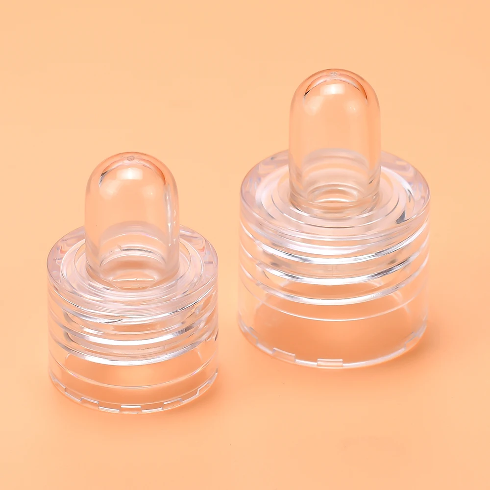 70pcs 120ml 4 oz Flat Shoulder Hair Oil Bottle 30ml 50ml 60ml 100ml Cylinder Glass Essential Oil Bottle with Clear Dropper Cap