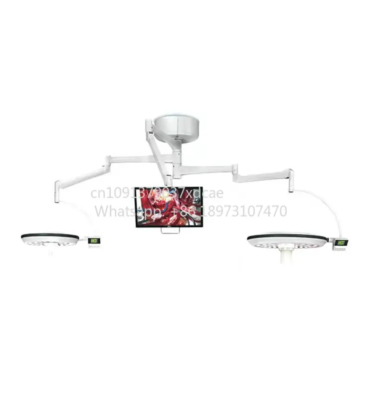 2026 New RC-LED700+500touch+TV Electric Surgical Shadowless Operating Theatre Lamp