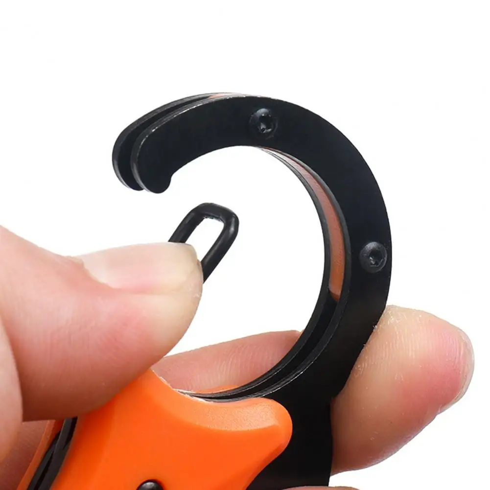 Keychain Cutter  Wear-resistant Sharp Blade Stainless Steel  Mini Folding Pocket Cutter Household Supplies