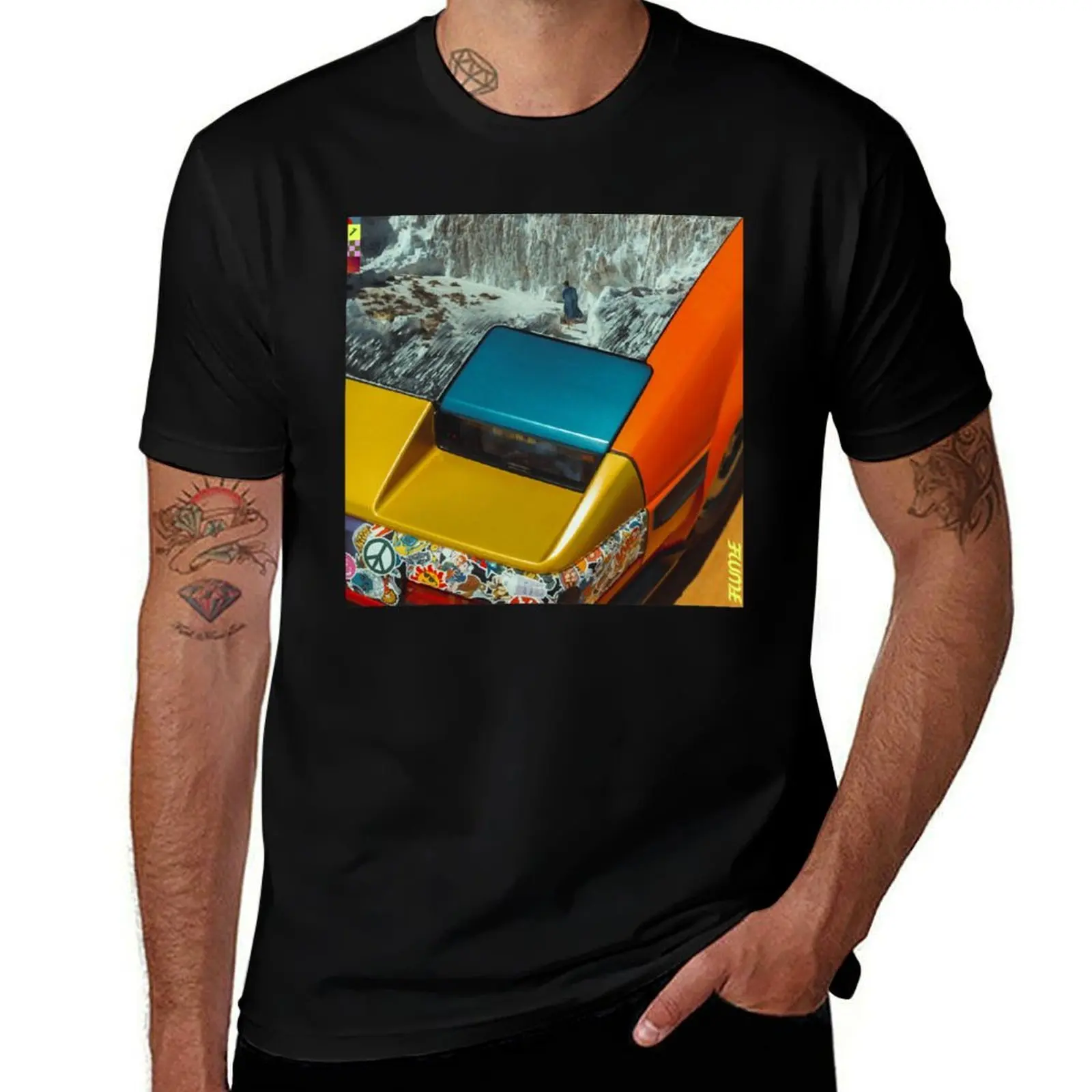 Flume Mixtape T-Shirt Casual Minimalist Short Sleeve Top T-Shirt