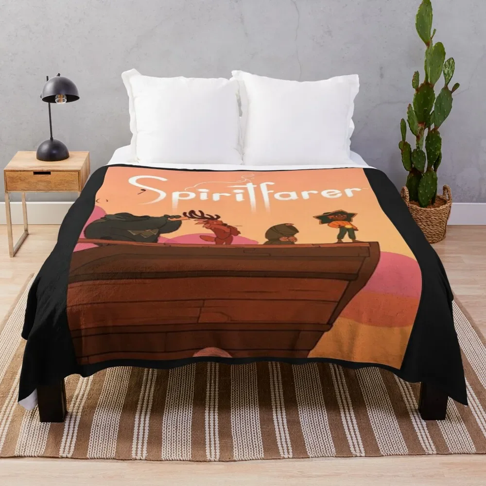 

Плед Spiritfarer, стильное декоративное одеяло, подарок для друзей, соседей по комнате