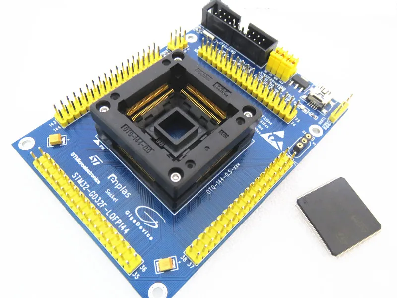STM32L100 STM32F407 STM32F103 IC testing seat Test Socket test bench