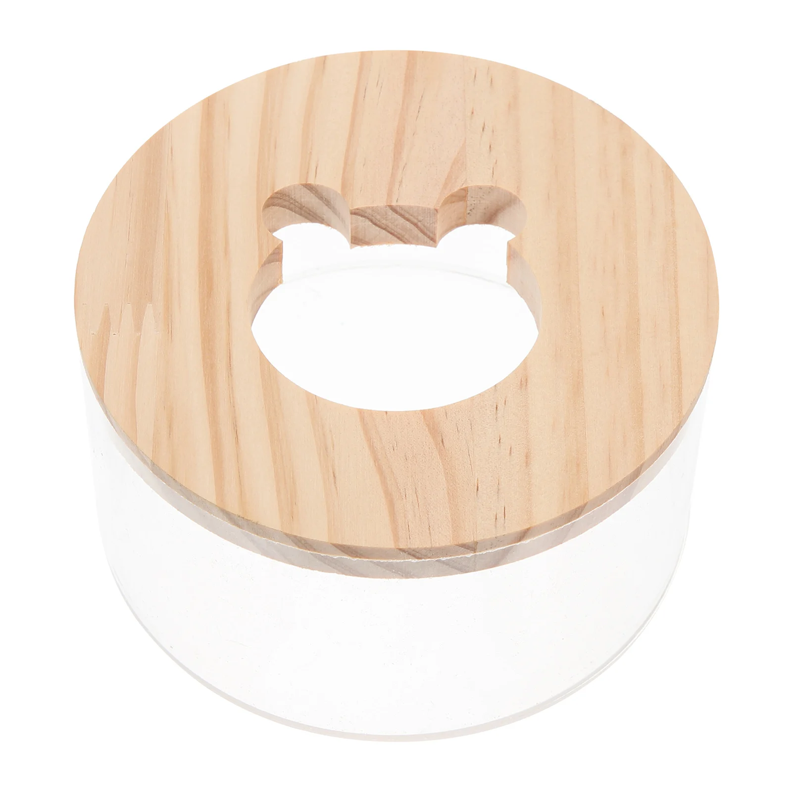 

Hamster Small Pet Supply Toy Bathroom Bathtub Tube Transparent Acrylic Lightweight Practical Easy Storage