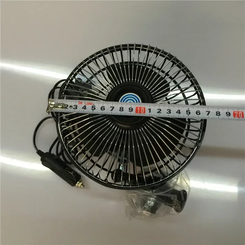 ل مصاصة سيارة مروحة السيارة 6 بوصة 12V24 مروحة السقف البنزين داخل مروحة صغيرة فان سيارة فان شحن مجاني محرك دراجة نارية