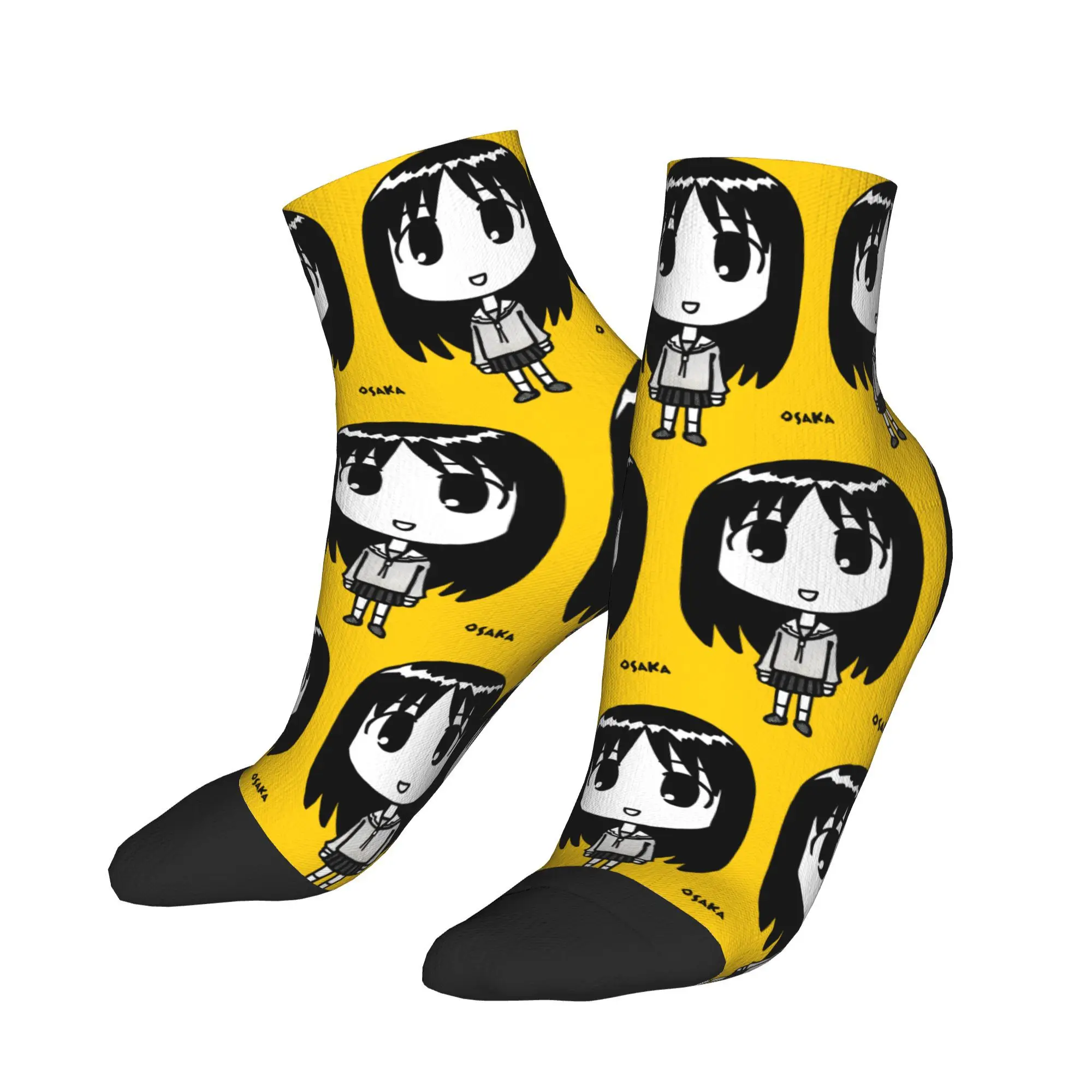 

Women Men Casual Socks Osaka Autistic Fgsfds Funny Kawaii Ayumu Non Slip Breathable Sock Spring Anime Azumanga Daioh Gothic Sock