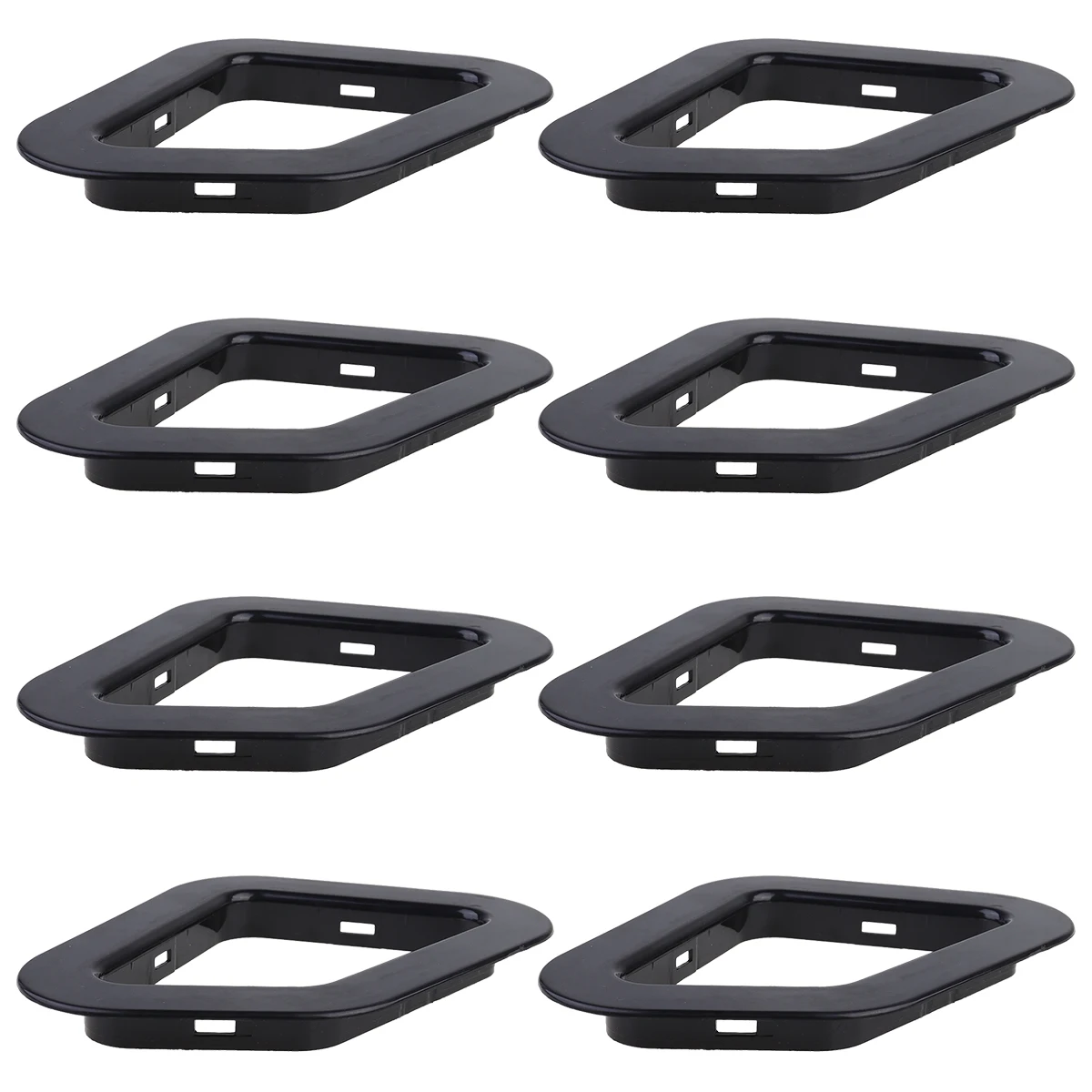 

4 sets Office Chair Plastic Buckle Car Chair Accessories Game Seat Chair Accessories for Store Home Bar (1.5cm Black)
