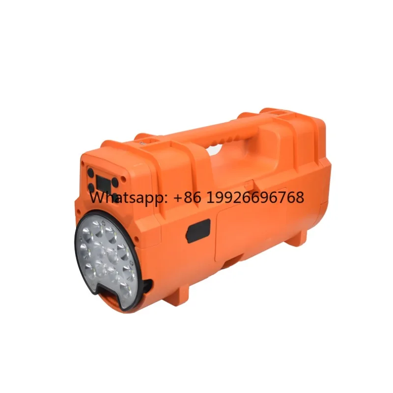 

Rechargeable 10500 Lumen Rewote Building Area Light Multifunctional Light Tower With Generator