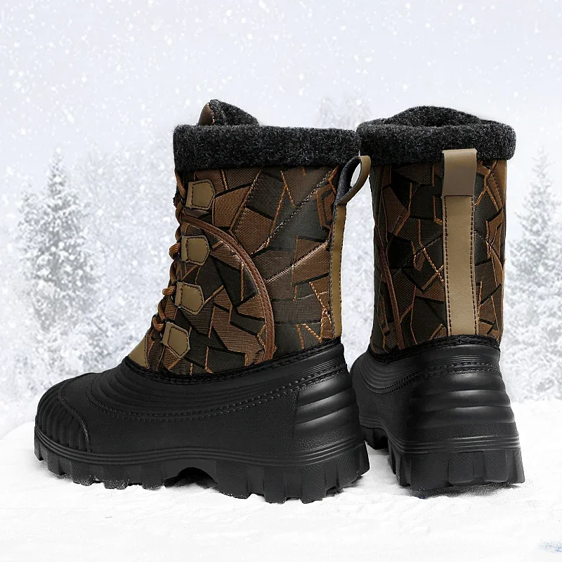 Botas de caza impermeables camuflaje ripstop térmicas hombre - imagen 3